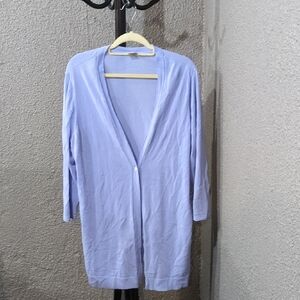 Chico's Soft Blue Knit Cardigan